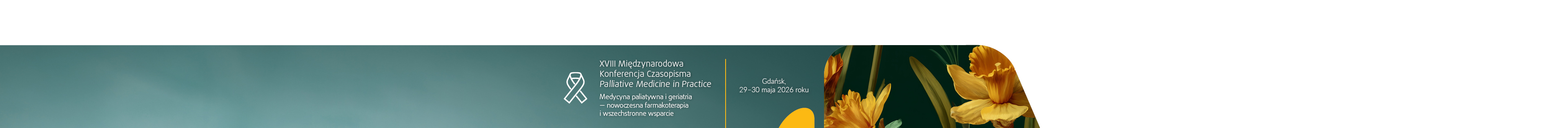 XVIII Międzynarodowa Konferencja Palliative