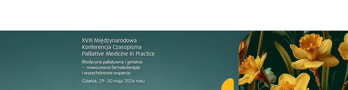 XVIII Międzynarodowa Konferencja Palliative